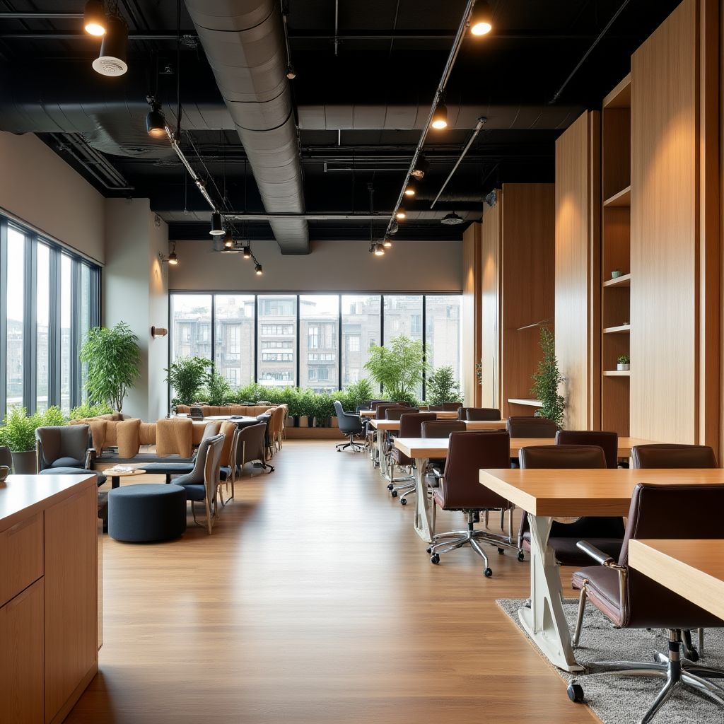 Diseño de interiores para espacio de coworking en Buenos Aires